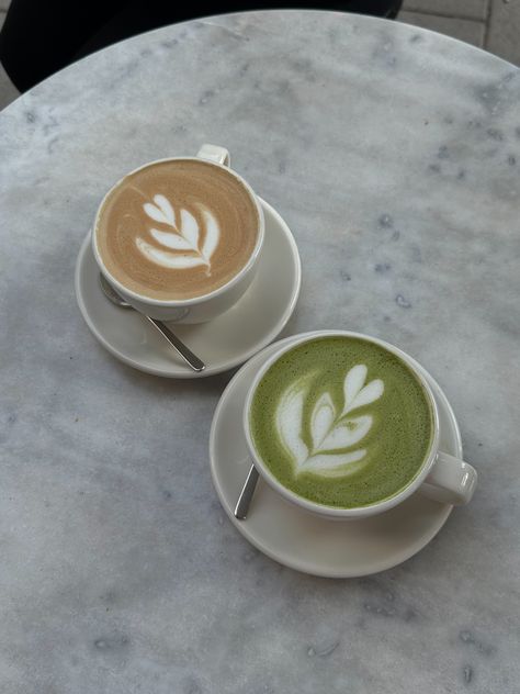 Coffee And Matcha Aesthetic, Matcha Cafe Aesthetic, Matcha Coffee Aesthetic, Matcha And Coffee, Matcha Latte Aesthetic, Matcha Bar, Matcha Bars, Latte Aesthetic, Matcha Coffee