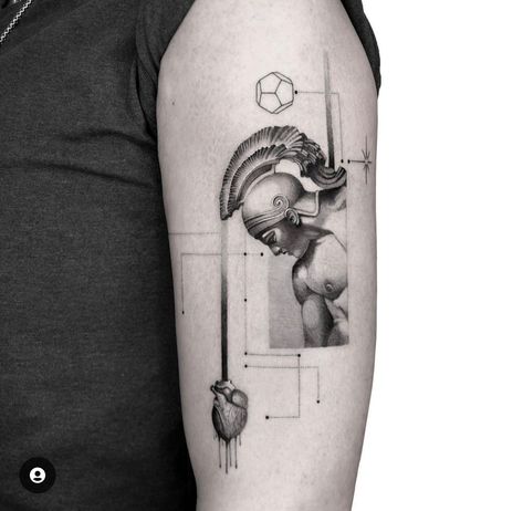 Mythology Tattoo Ideas, Greek Mythology Tattoo Ideas, Tattoos Greek, Hermes Tattoo, Achilles Tattoo, Hercules Tattoo, Aphrodite Tattoo, Athena Tattoo, Trident Tattoo