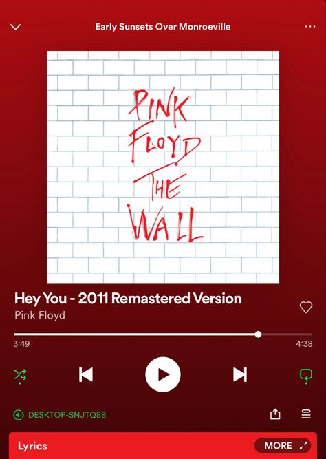 Hey You - Pink Floyd - The Wall - 4:38 Hey You Pink Floyd, Pink Floyd Lyrics, Pink Floyd Wall, Hey You, Pink Floyd, The Wall, Word Search Puzzle, Wall, Pink