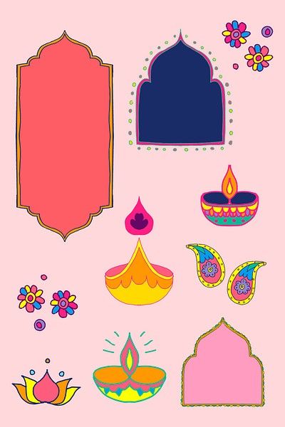 Mandala patterned Pinterest pin template, | Free Photo - rawpixel Diwali Vector Illustrations, Diwali Lantern Drawing, Diwali Printables, Deepavali Poster, Diwali Graphics, Indian Graphic Design, Eid Theme, India Illustration, Diwali Painting