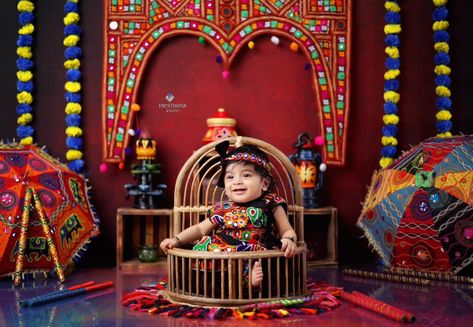 Navratri Theme Baby Photoshoot, Baby Photography Poses, Baby Themes, Lord Shiva Painting, Baby Photoshoot, Lord Shiva, Baby Photography, Baby Photos, Diwali