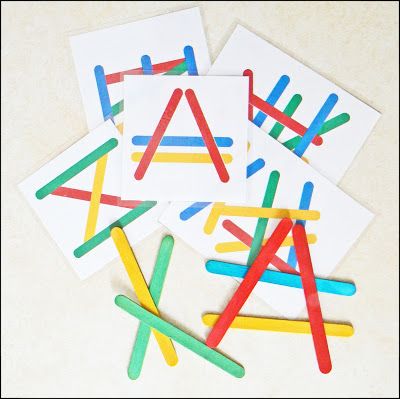 ourhomecreations: Popsicle stick patterns (Free printable) Free Popsicle Stick Printables, Popsicle Patterns Free Printable, Popsicle Stick Patterns Printable Free, Popsicle Stick Patterns, Preschool Pattern Activities, Stem Bins, Preschool Patterns, Morning Tubs, Pattern Activities