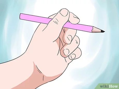 3 Ways to Teach Your Kid to Hold a Pencil - wikiHow Life Holding A Pencil, How To Hold A Pencil For Drawing, How To Hold Pencil, Learning To Hold A Pencil, How To Teach A Kid To Hold A Pencil, Games To Play With Kids, Games To Play, Kids Learning, Hold On