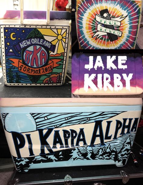 formal fraternity cooler Pi Kappa Alpha PIKE Pi Kappa Alpha Cooler, Ka Cooler, Frat Formal, Fraternity Cooler, Formal Cooler Ideas, Fraternity Coolers, Formal Cooler, Pi Kappa Alpha, Cooler Ideas