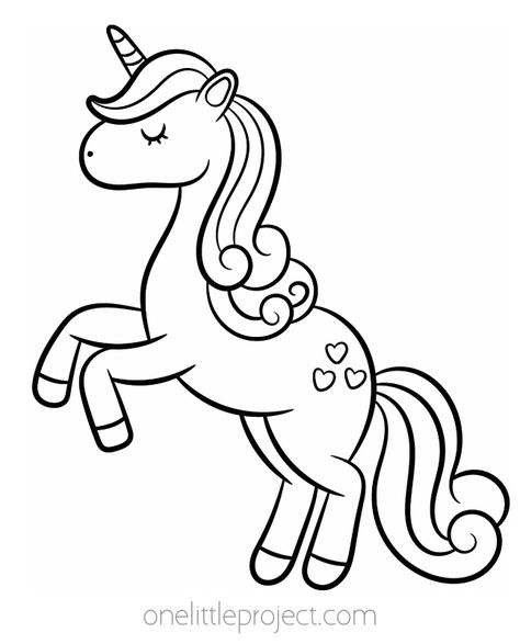 Unicorn Pictures To Color, Unicorn Outline, Ninja Turtle Coloring Pages, Minnie Mouse Coloring Pages, Fathers Day Coloring Page, Bee Coloring Pages, Unicorn Drawing, Diy Friendship Bracelets Tutorial, Unicorn Coloring