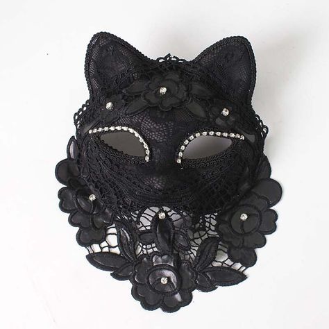 Season:All Seasons; Quantity:2; Theme:Novelty; Type:Mask  Accessories; Occasion:Festival,Daily Wear; Category:Sexy Lace Mask; Features:Easy to Use,Easy Carrying; Package Dimensions:26.019.03.0; Listing Date:12/13/2023; Size:/ Masquerade Mask Cat, Black Cosplay Costume For Masquerade And Cosplay Events, Black Cosplay Costume For Masquerade Events, Black Cosplay Costume For Masquerade, Black Gothic Festival Costume, Black Masquerade Cosplay Costume With Mask, Black Fantasy Masquerade Mask For Cosplay, Black Cat Ears Fantasy Costume Accessories, Black Fantasy Cat Ears Costume Accessories