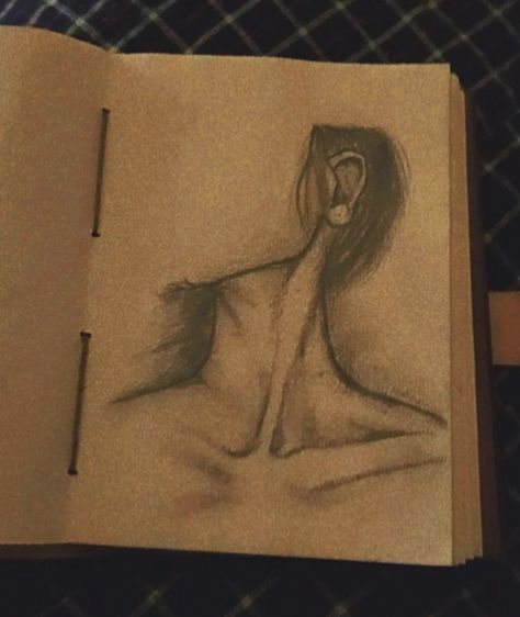 Art, sketching, female body art, love, passion Neck Bone Drawing, Neck Drawing Female, Neck Sketches Female, Neck Sketch, Bone Drawing, Your Silence, Neck Drawing, Neck Bones, Pinterest Hair