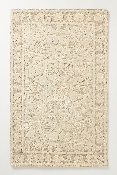 Anthropologie Rug, Rug Placement, Natural Fiber Rugs, Plush Rug, Floor Covering, Neutral Rugs, Rug Bedroom, Cotton Wool, Hand Tufted Rugs