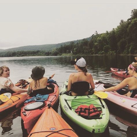 A day on the river. Kayak bachelorette party. Bachelorette Party Outdoors, Kayaking Bachelorette Party, Lake George Bachelorette, Midwest Bachelorette Party, National Park Themed Bachelorette Party, Summer Camp Bachelorette Party Ideas, Lake Cabin Bachelorette Party, Bachelorette Party Ideas Mountains, Outdoors Bachelorette Party