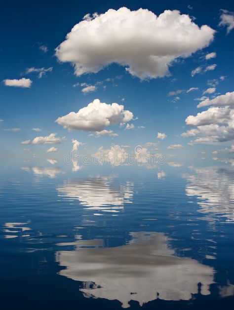 Big White Clouds. Reflected on water , #Sponsored, #White, #Big, #Clouds, #water, #Reflected #ad Water Drone, Big Clouds, Wall Calender, Picture Cloud, Natural Form Art, Reflection Art, Clouds Photography, Ocean Pictures, Sky Pictures