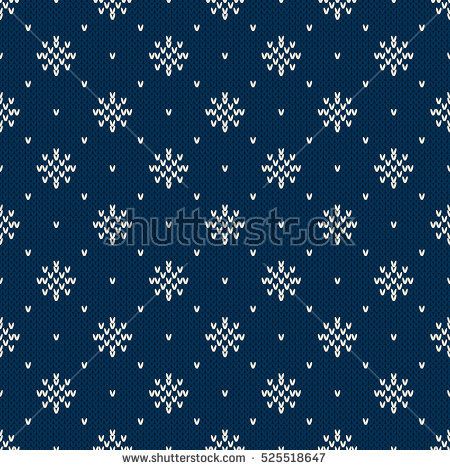 Winter Holiday Knitted Pattern with Snowflakes. Fair Isle Knitting Sweater Design. Seamless Christmas and New Year Background Knitted Christmas Stocking Patterns, Fair Isle Chart, Knitted Christmas Jumpers, Background Winter, Holiday Knits, Knitting Patterns Free Hats, Christmas Stocking Pattern, Fair Isles, Knitting Sweater