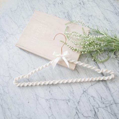 Bridal Gown Hanger, Diy Wedding Hangers, Bridesmaid Dress Hangers, Wedding Coat Hangers, Wedding Dress Hangers, Lesbian Weddings, Homemade Wedding Favors, Best Wedding Dress, Bridesmaid Hangers