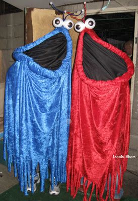 Halloween Costumes Blue, Yip Yip Costume, Halloween Costume Ideas For Adults, Halloween Constumes, Halloween Costumes For Adults, Handmade Halloween Costumes, Quick Costumes, Costumes For Adults, New Halloween Costumes