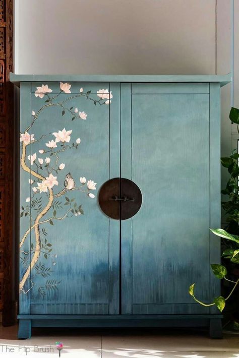 Duck Egg Furniture, Cupboard Painting, Annie Sloan Duck Egg Blue, Aubusson Blue, Almirah Designs, Interior Exterior Doors, Chinoiserie Motifs, Greek Blue, Diy Room Decor For Teens