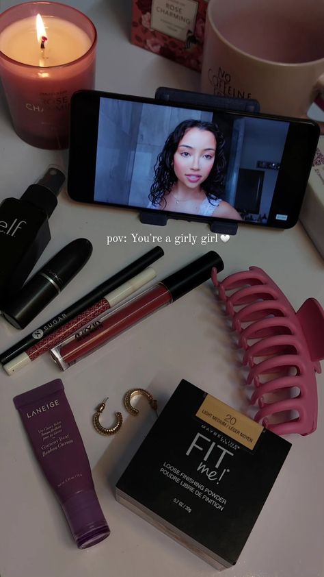 Vanity aesthetic #Instagramstoryinspo #instagramstoryideas #aesthetic #girltherapy #pov Insta Photo Ideas Makeup, Pov Aesthetic Captions, His Pov Instagram Story, Girly Story Instagram, Pov Instagram Aesthetic, Snap Aesthetic Ideas, Creative Stories Instagram, Pov Story Ideas, Pov Picture Ideas