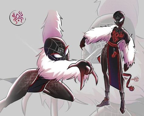 Chinese Spidersona, Chinese Spiderman, Deadpool Oc, Spider Sonas, Spiderman Oc Art, Spider Sona, Spiderman Characters, Spidersona Ideas, Dr Marvel