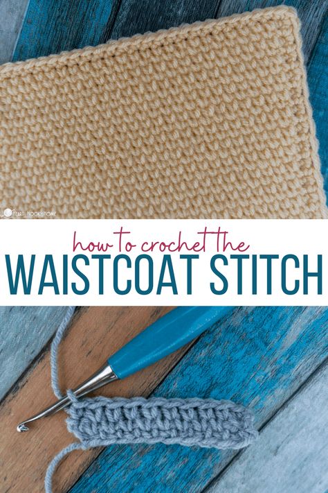 Crochet Blanket Stitch Pattern, Crochet Waistcoat, Knitting Bag Pattern, Ripple Stitch, Amazing Crafts, Crochet Knit Stitches, Easy Crochet Stitches, Pinterest Group, Crochet Tutorials