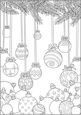 Tree Coloring, Christmas Coloring Book, Christmas Coloring Sheets, Tree Coloring Page, Dover Publications, Christmas Doodles, Christmas Coloring Books, Christmas Coloring, 자수 디자인