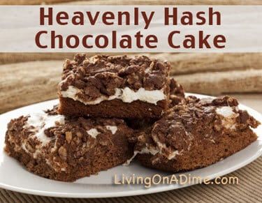 Thunder Cake, Heavenly Hash, Bakery Goodies, Living On A Dime, Holiday Boards, Marshmallow Brownies, Homemade Fudge Recipes, Decadent Chocolate Desserts, Hash Recipe