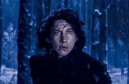 The Brilliant Execution of Reylo in The Last Jedi Part 1: "This is honestly a redemption arc at its finest—and I do firmly believe that Episode IX will end with Ben Solo redeemed. He’s become far too nuanced and vulnerable to continue on as a stereotypical villain, and now that he has been made to suffer and has been given the motivation and means of redeeming himself, his character arc is perfectly positioned for a return to the Light (or to the Grey, as Reylo is underwritten by the promise of Kylo Rey, Ren Star Wars, Kylo Ren And Rey, Kylo Ren Adam Driver, Star Wars Kylo Ren, Star Wars Love, Star Wars Ships, Adam Driver, Last Jedi