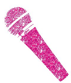 Glitter Microphone Tree  Google Image Result for http://i10.glitter-graphics.org/pub/1419/1419650m9a5yshugr.gif Sparkly Microphone, Microphone Clipart, Pink Microphone, Lana Pink, Glitter Artwork, Diy Microphone, Music Gif, Pink Elephants On Parade, Music Mic