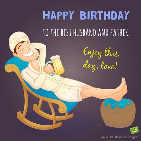 Located here are Birthday Wishes poking fun at how leisurely your husband is, his age, and how much he loves to eat and watch TV (lol!). Happy Birthday Husband And Father, Bday Wishes For Husband Funny, Birthday Wishes For Husband And Father, Husband Birthday Wishes In Hindi, Birthday Wishes For Would Be Husband, Happy Birthday Husband Funny, Happy Birthday Husband Memes, Happy Birthday Husband Quotes, Birthday Message For Husband