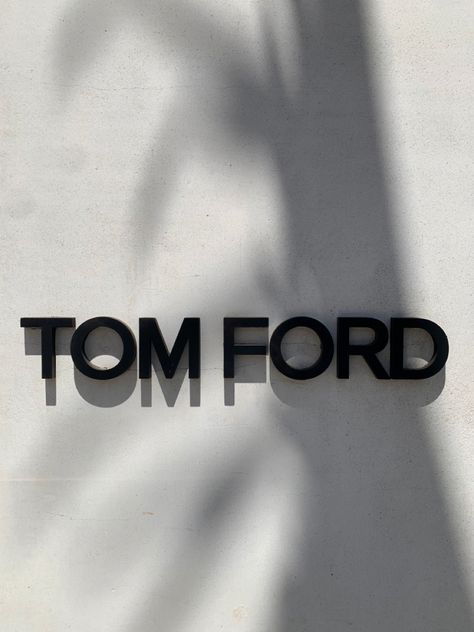 #tomford #rodeodrive #beverlyhills Tom Ford Wallpaper, Tom Ford Interior, Tom Ford Aesthetic, Ford Aesthetic, Tom Ford Logo, Tom Ford Brand, Business Vision Board, Ford Logo, Bond Films