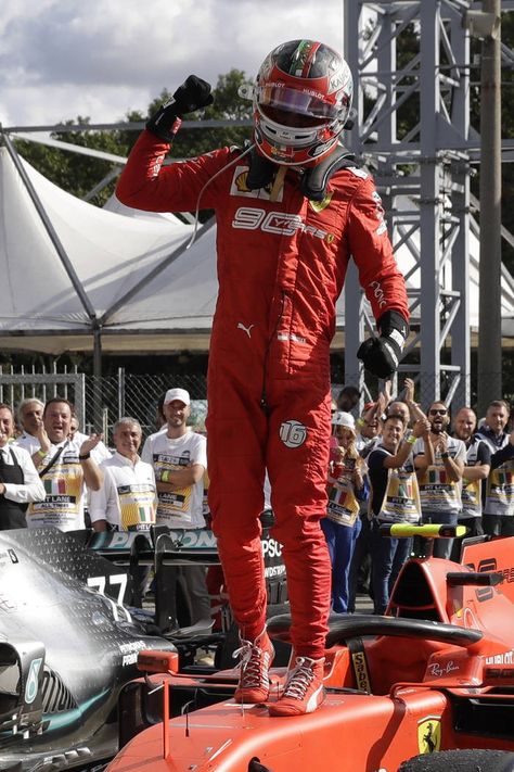 Charles Leclerc Podium Monza, Charles Monza 2019, Charles Leclerc Monza 2019, Charles Leclerc Monza, Ferrari Girl, Forza Ferrari, Ferrari Sf90, Lord Perceval, Italian Grand Prix