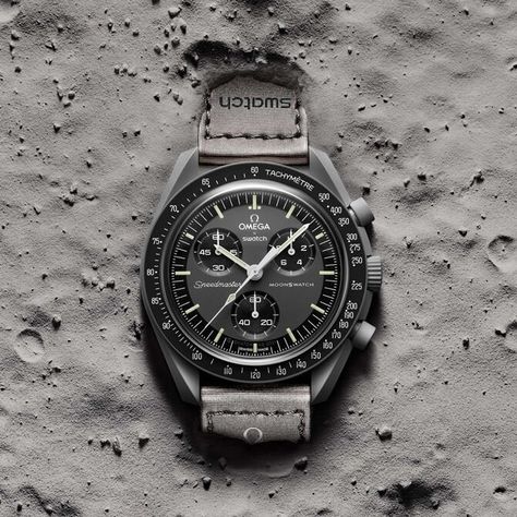 What You Need To Know About The OMEGA X SWATCH: BIOCERAMIC MOONSWATCH COLLECTION - ATELIER DE GRIFF Mission To Mercury, Swatch Store, Omega X Swatch, Ice Giant, Omega Speedmaster Moonwatch, Mens Designer Watches, Moon Watch, Mission To Mars, Moon Missions