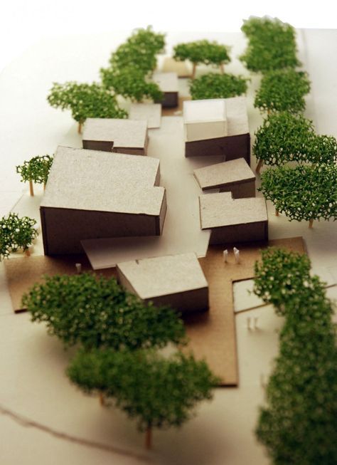 Music School for Stowe School feature image 2 Tree Model Architecture, Stowe School, Architecture Model Trees, House Garden Landscape, School Model, Conceptual Model Architecture, Concept Models Architecture, Model School, Landscape Model