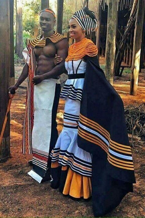 African Tribes Kingdoms and Empires Zulu Bride, Xhosa Attire, Moda Afro, Traditional African Clothing, Traditional Weddings, African Royalty, Dresses Traditional, African Traditional Wedding, Afrikaanse Mode