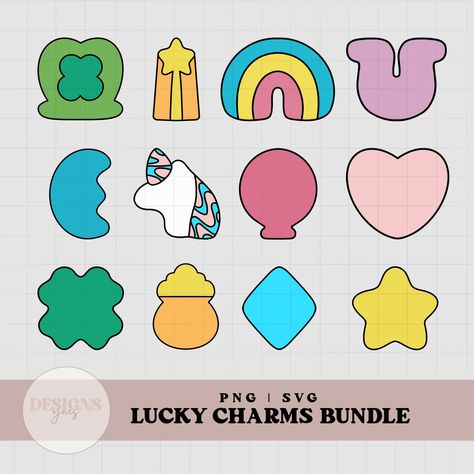 Lucky Charm Costume Diy, Lucky Charms Costume, Canva 101, Lucky Charms Cereal, Library Themes, Happy Go Lucky, Paintings Acrylic, Colorful Paintings Acrylic, Mama Png