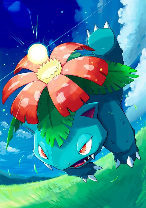 Venusaur Pokemon, Batman Art Drawing, Dance With The Devil, Pokemon Photo, Pokemon Adventures Manga, Pokemon Poster, Pokemon Stickers, Type Pokemon, Pokémon Master