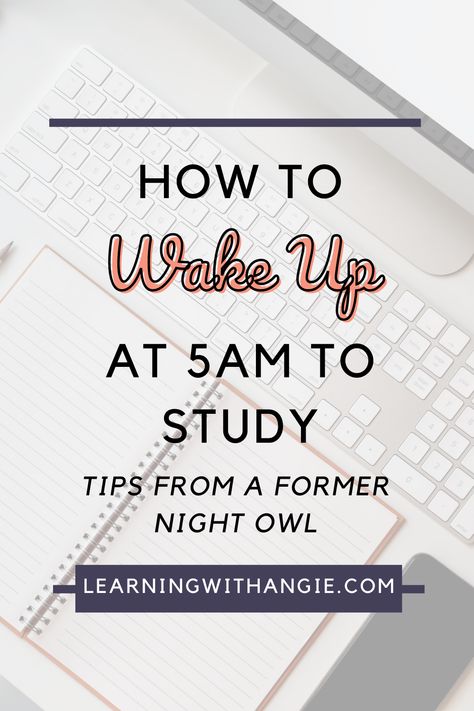 As a former night owl, waking up at 5 am transformed my life. If you want to know how to start and stick to a 5 am morning study routine, check out this step-by-step guide. 5 Am Study Routine, Night Owl Study Routine, Night Study Routine, Morning Study Routine, 5am Routine, Time Management For Students, Waking Up At 5am, Morning Study, Productivity Ideas