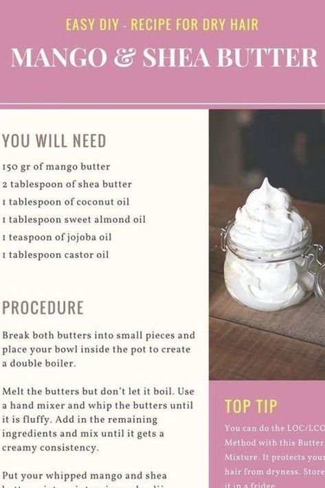 Shea Butter Recipes, Hair Butter, Săpunuri Handmade, Homemade Body Butter, Diy Body Butter, Body Butters Recipe, Natural Hair Diy, Hair Care Recipes, Hair Diy