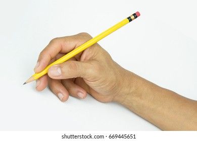 Male Hand Holding Pencil Writing Stock Photo 669445651 | Shutterstock Hand Holding Pencil Reference, Holding Pencil Reference, Hand Holding Pencil, Pencil Reference, Pencil Writing, Male Hands, Hand Holding, Holding Hands, Pencil