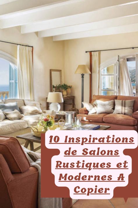 Cherchez-vous des idées qui ajoutent la touche déco manquante à votre salon? Voici un lot d'inspiration qui nous plonge dans les pièces les plus belles, pratiques et stylées de cette année.  Il y a une maxime que nous poursuivons dans les maisons qui apparaissent dans nos appartements ou maisons : qu'elles soient chaleureuses, confortables et avec beaucoup de style. Salon Cosy Chic, Style Salon, Deco Salon, Style Deco, Coin, Cottage, Organisation