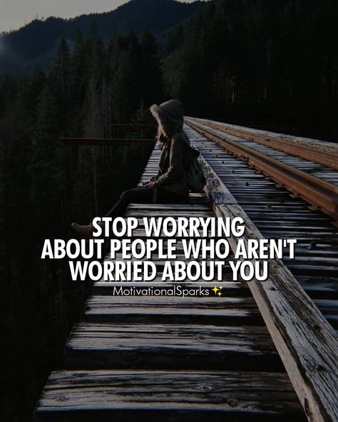 Stop Worrying. Follow @motivationalsparks for more❤️ Distraction Quotes, Reaper Quotes, Facebook Status Quotes, New Life Quotes, Study Hard Quotes, Quotes Video, Too Late Quotes, Attitude Quotes For Girls, Self Inspirational Quotes