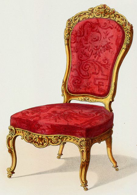 Drawing Furniture, Arm Chair Styles, Victorian Dollhouse, Victorian Furniture, Ornate Furniture, Art Chair, Antique Interior, Universal Furniture, Chair Style