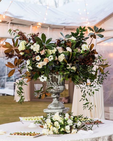 Tall Centerpiece, Magnolia Wedding, Southern Magnolia, Tall Centerpieces, Wedding Florals, Fresh Cut, The Studio, Floral Wedding, Magnolia