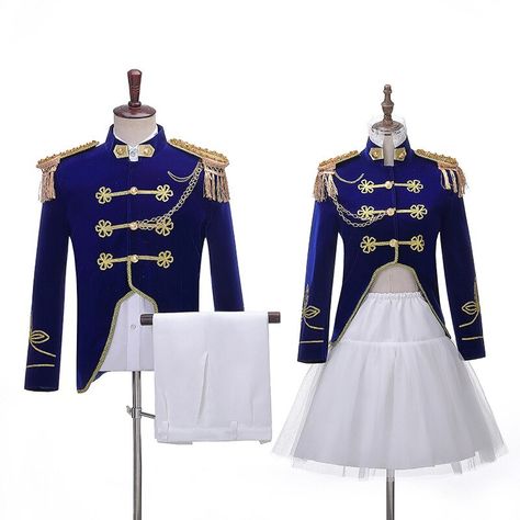 Prince Cosplay, Military Dress Uniform, Male Dress, Sequin Coats, Military Dress, Sailor Uniform, Band Uniforms, Stage Photo, Military Dresses