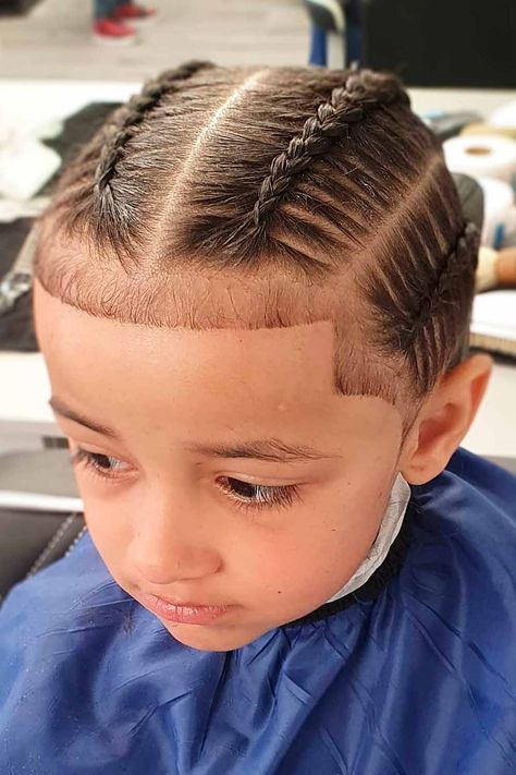 Toddler Braids Boy, Boys Plaits Hairstyles, Boys Braids Hairstyles Kid Hair Short, Boy Briads Hairstyle, Boy Cornrow Hairstyles Kids, Boy Plaits Hairstyles, Pop Smock Braids Boys, Mixed Boy Braids, Braids Boys