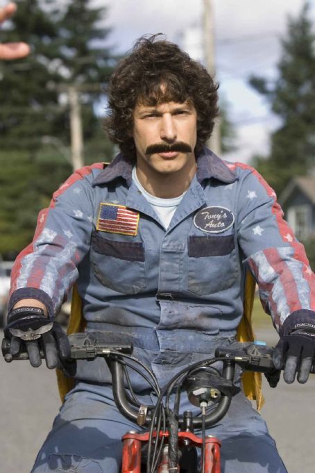 Andy Samberg as wanna-be Evel Knieval Rod Kimble in the movie Hot Rod Adam Samberg, Hot Rod Movie, Erin Andrews, Andy Samberg, Stay Gold, Film Quotes, Box Logo, Movie Photo, Couples Costumes