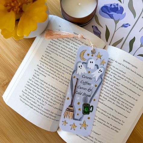 Must be the season of the witch 🧙‍♀️ A spooky season drop isn't completely without witches and coffee 🤷🏻‍♀️ This is yet another bookmark that is going to be a part of Sunday's drop!! What do you think?? #spookyseason #octoberiscoming #fallisintheair #coffeeandbooks #cutebookmarks #bookmarkshop #handmadebookmarks #procreateillustration The Season Of The Witch, Hello October, Cute Bookmarks, Season Of The Witch, Interesting Information, Bookmarks Handmade, Coffee And Books, Fun Day, The Witch