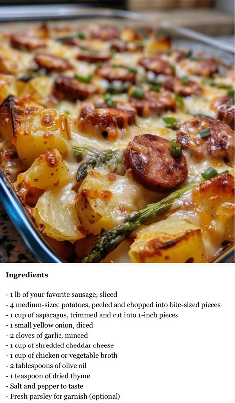 Food For Large Crowds Party, Comfort Food Made Healthy, Simple Meal Ideas Dinners, Best Protein Recipes, Sausage Sides Dishes, Comfort Food For A Crowd, Mashed Potatoes Meal Ideas, Summer Casseroles Dinners, After Church Lunch Ideas