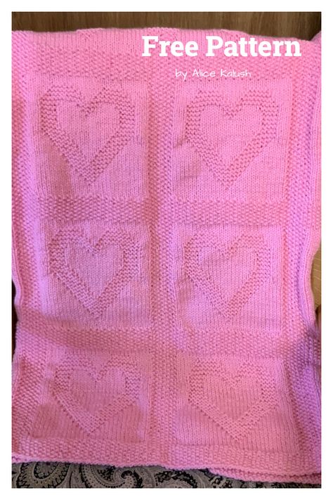 Heart Motif Blanket Knitting Pattern Knitted Heart Blanket Pattern, Crochet Heart Baby Blanket Pattern, Heart Blanket Knitting Pattern, Diy Macrame Projects, Heart Blanket Pattern, Motif Blanket, Knitted Heart Pattern, Free Baby Blanket Patterns, Blanket Knitting Pattern