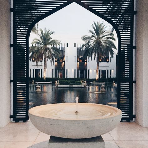 The Chedi, Muscat, Oman Moroccan Exterior, Chedi Muscat, Chedi Hotel, The Chedi Muscat, India House, مركز ثقافي, Muscat Oman, Wooden Front Door Design, Chic Chic