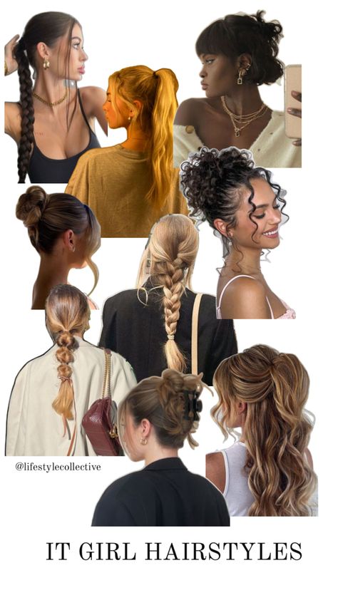 The perfect guide to the it girl hairstyles!! It Girl Hairstyles, The It Girl, Teen Advice, Hair Guide, Winter Hairstyles, It Girl, Girl Falling, Glow Up?, Fall Hair