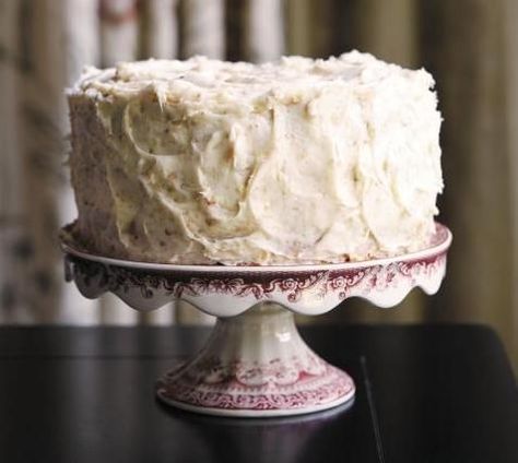 Black Walnuts Recipes, Black Walnut Cake, Kimberly Schlapman, Cake With Cream Cheese Icing, Cake Pulls, Walnut Recipes, Walnut Cake, Cream Cheese Icing, Cake With Cream Cheese