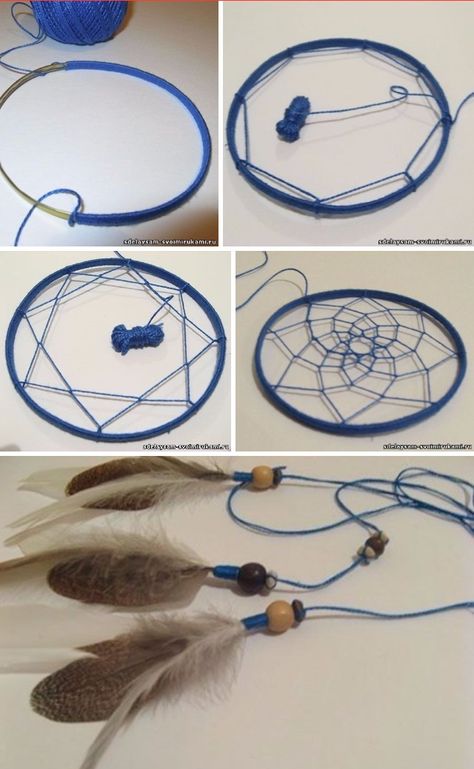 Diy Dream Catcher Tutorial Step By Step Easy, How To Make A Dream Catcher, Dream Catcher Patterns Step By Step, Homemade Dream Catchers, Make A Dream Catcher, Atrapasueños Diy, Doily Dream Catchers, Diy Dream Catcher Tutorial, Making Dream Catchers